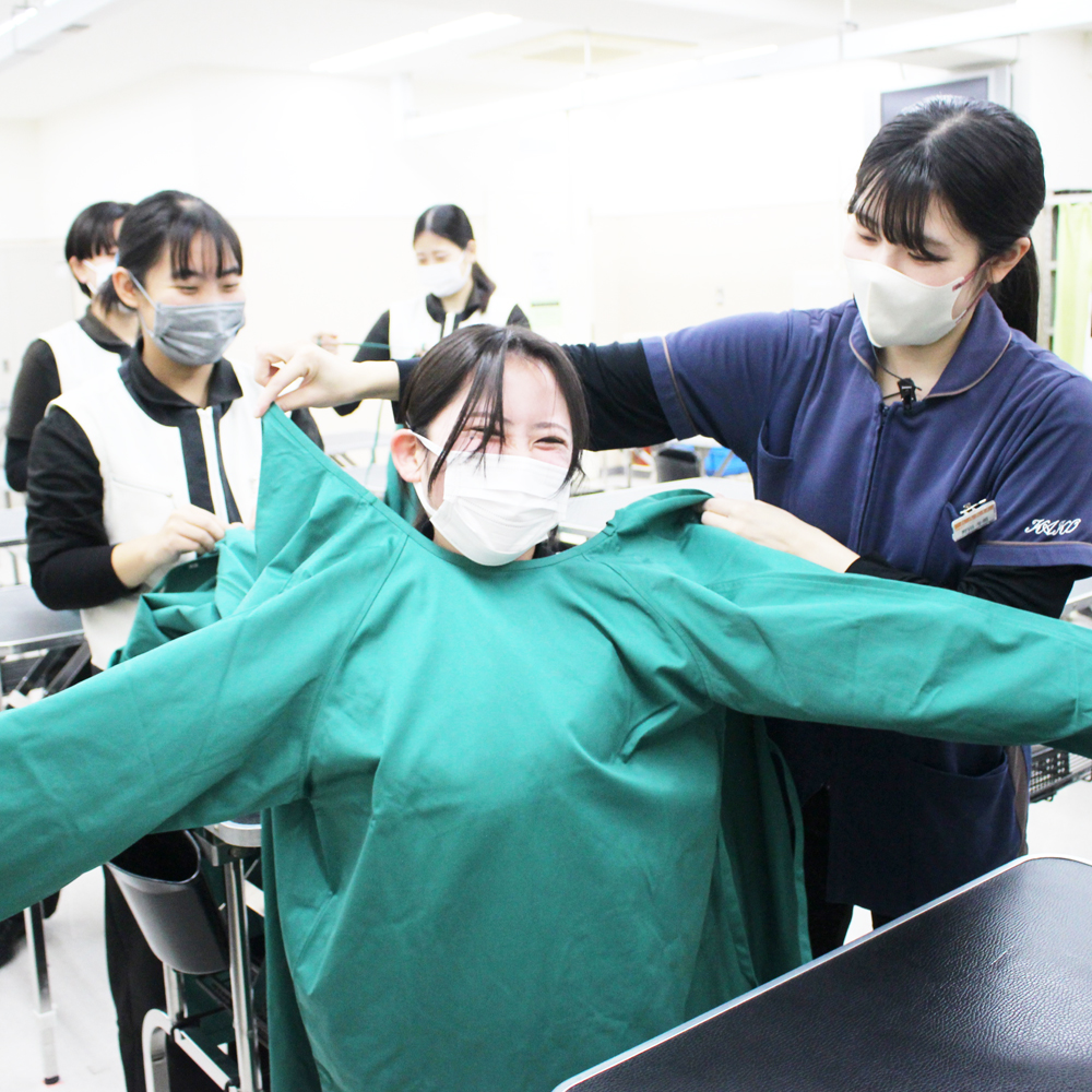 ２年生の看護実習